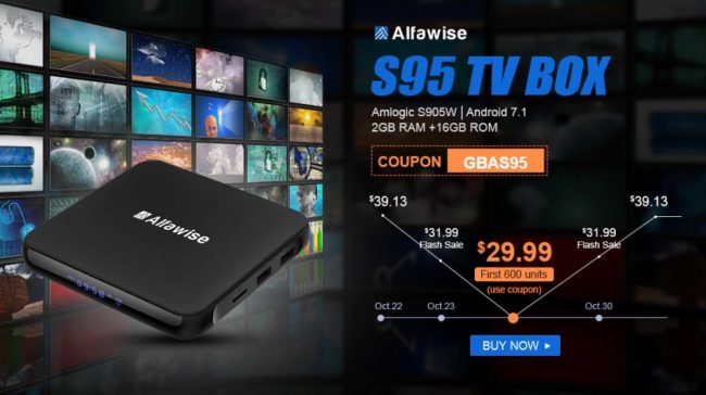 Alfawise S95 S905W deal