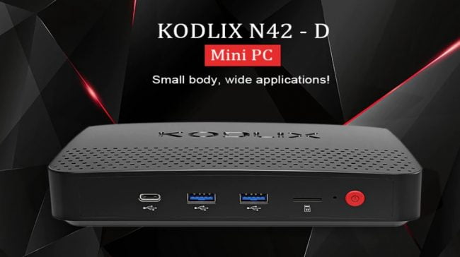 KODLIX N42 D N4200 mini PC windows 10