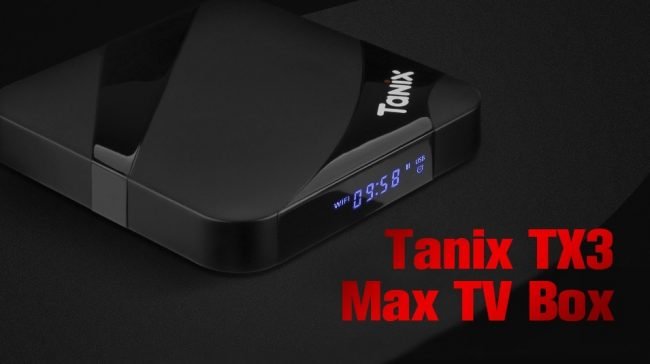 Tanix TX3 Max S905W Amlogic Android TV