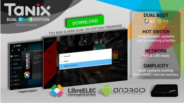 Tanix TX3 MINI MAX LibreElec DUAL OS