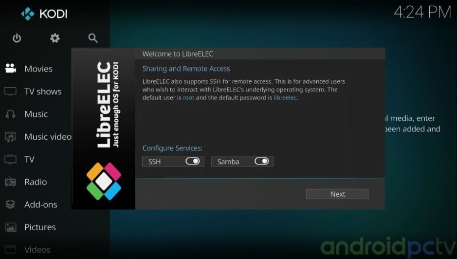LibreELEC, install and configure on Android TV-Box or PC