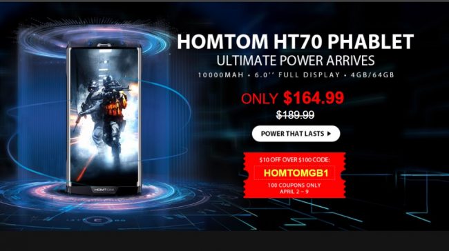 HONTOM HT70 smartphone