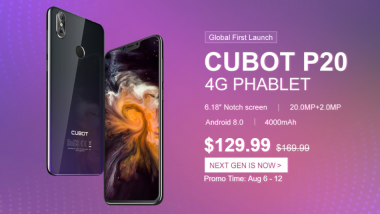 cubot p20 launch d01