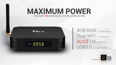 Tanix TX6 Allwinner H6