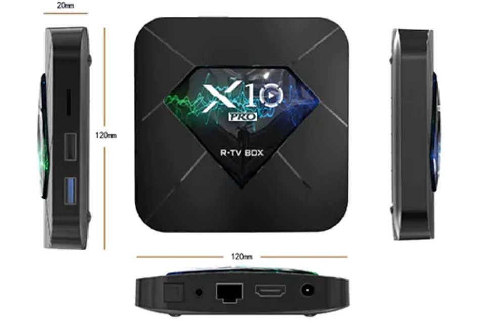 R TV BOX X10 PRO S905X2