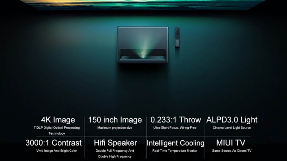 Xiaomi Mijia Laser Projector 4K sale n01