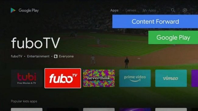 Android TV Google Play Store design n01