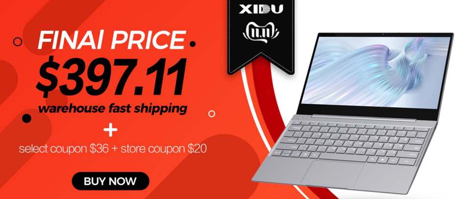Xidu laptop deal 11