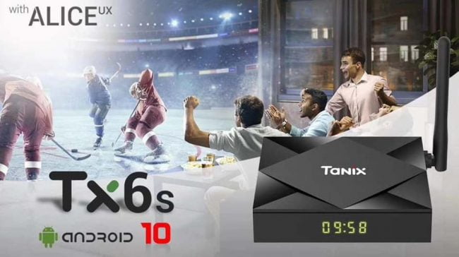 Tanix TX6S android 10 box