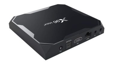 X96 Max Plus box 4k