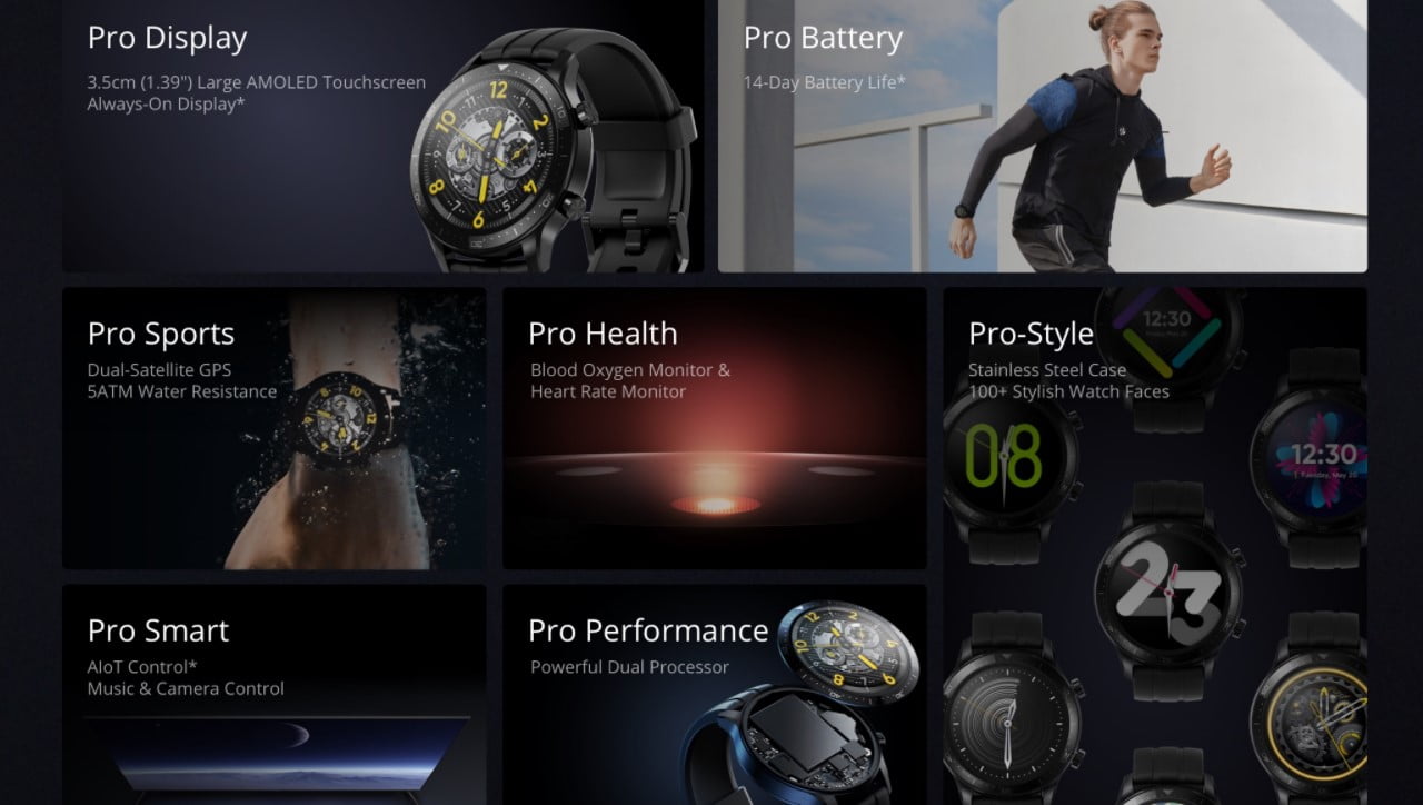 Realme Watch S PRO smartwatch