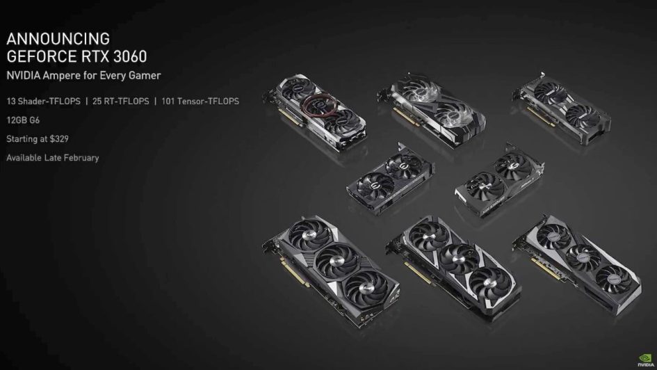 NVIDIA introduces the RTX 30 mobile GPUs and RTX 3060 discrete GPU