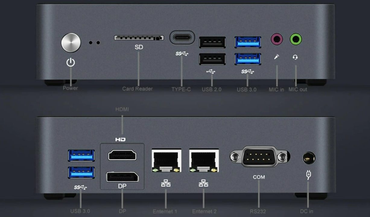Kc Compact Computer KC10 compact and flexible PC with Intel 8th and 10th Generation