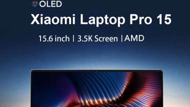 Xiaomi Mi Laptop Pro 15 Ryzen oled
