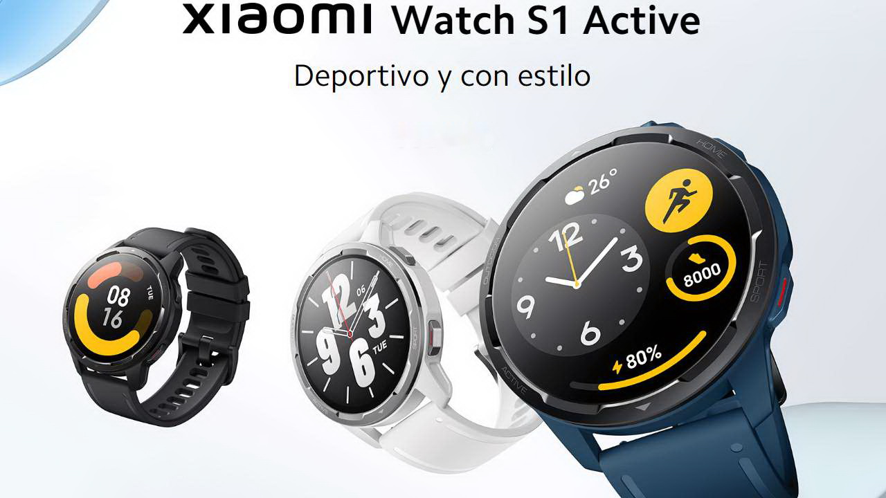Xiaomi Watch S1 Active design