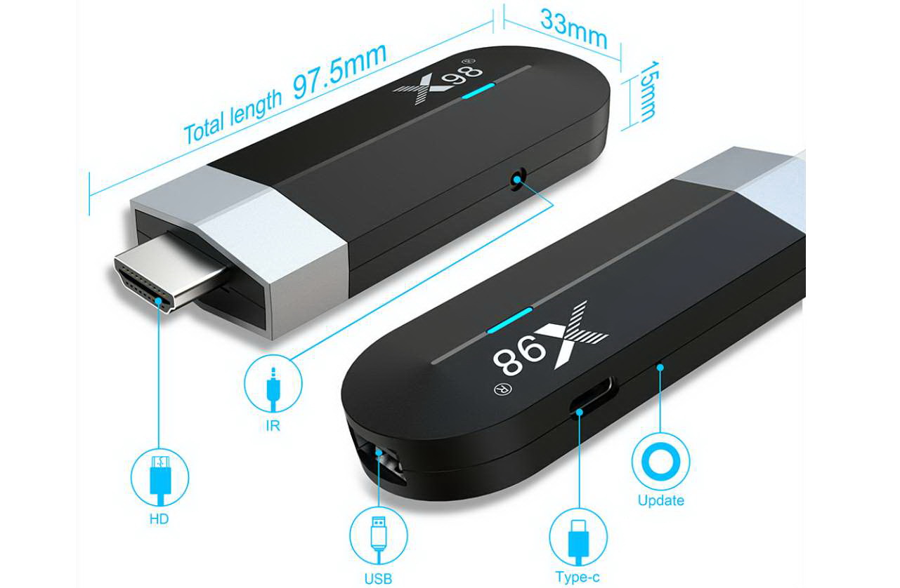 X98 S500 android stick