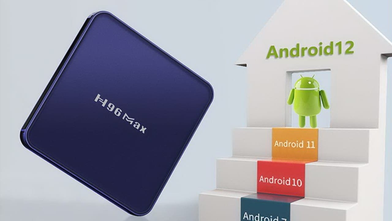 Android TV Box H96 Max Nouvelle Génération – Android 14, 4K UHD, Chromecast Intégré, Compatible Assistant Vocal