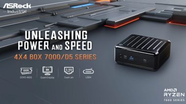 ASRock 4X4 BOX 7000, new industrial mini PCs with AMD Gen7 APUs