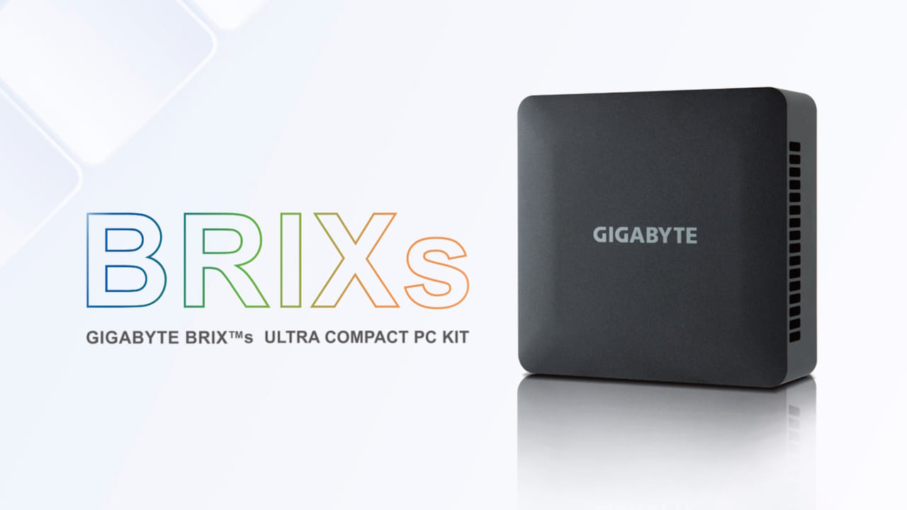Gigabyte BRIXs Ultra Compact