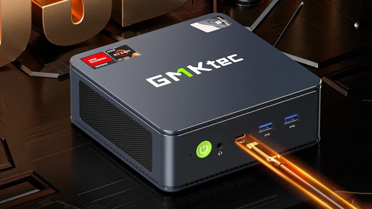 Mini PC GMKtec M6 Ultra - AMD Ryzen 7640HS, 32 Go DDR5, 512 Go SSD - Double LAN 2.5G, Triple Affichage 4K - Pour Gaming/Bureau