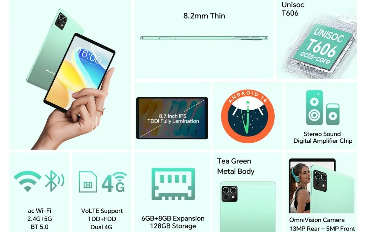 Teclast M50 Mini 90hz tablet Teclast M50 Mini 90hz tablet
