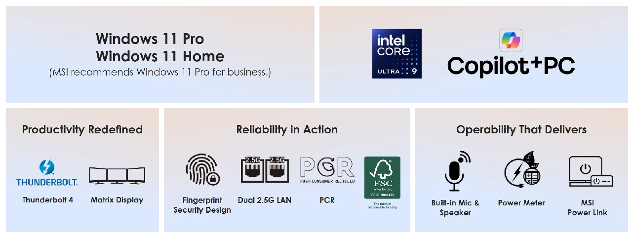 cubi nuc ai series pc