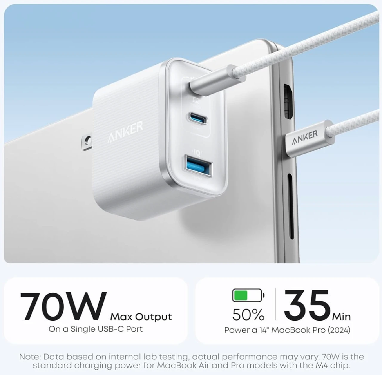 anker nano 70 watts