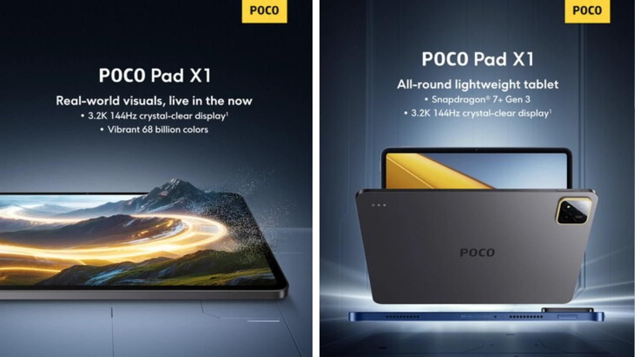 Poco pad x1 tablet