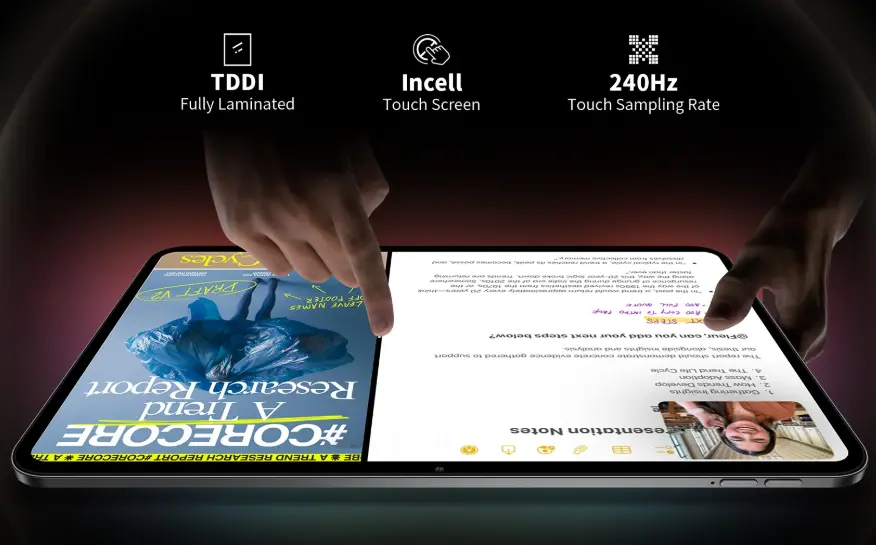 Teclast T65 120Hz screen