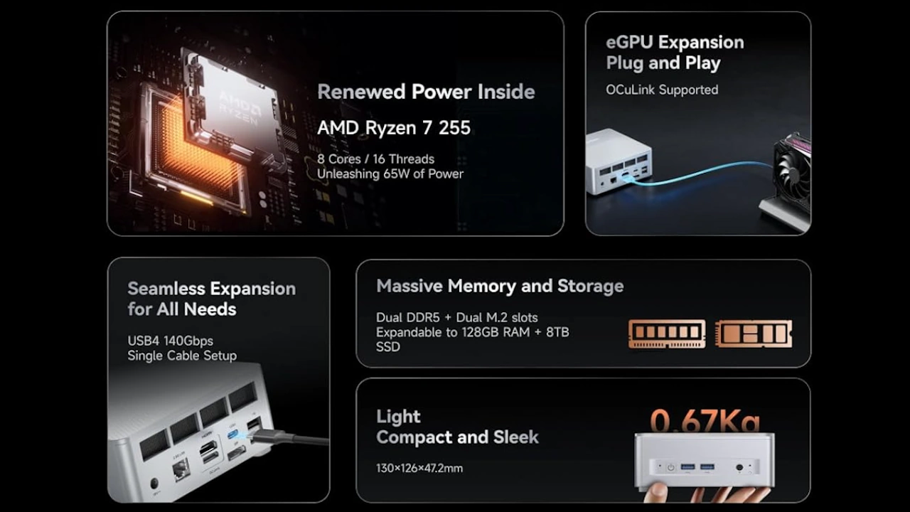 minisforum x1 lite pc