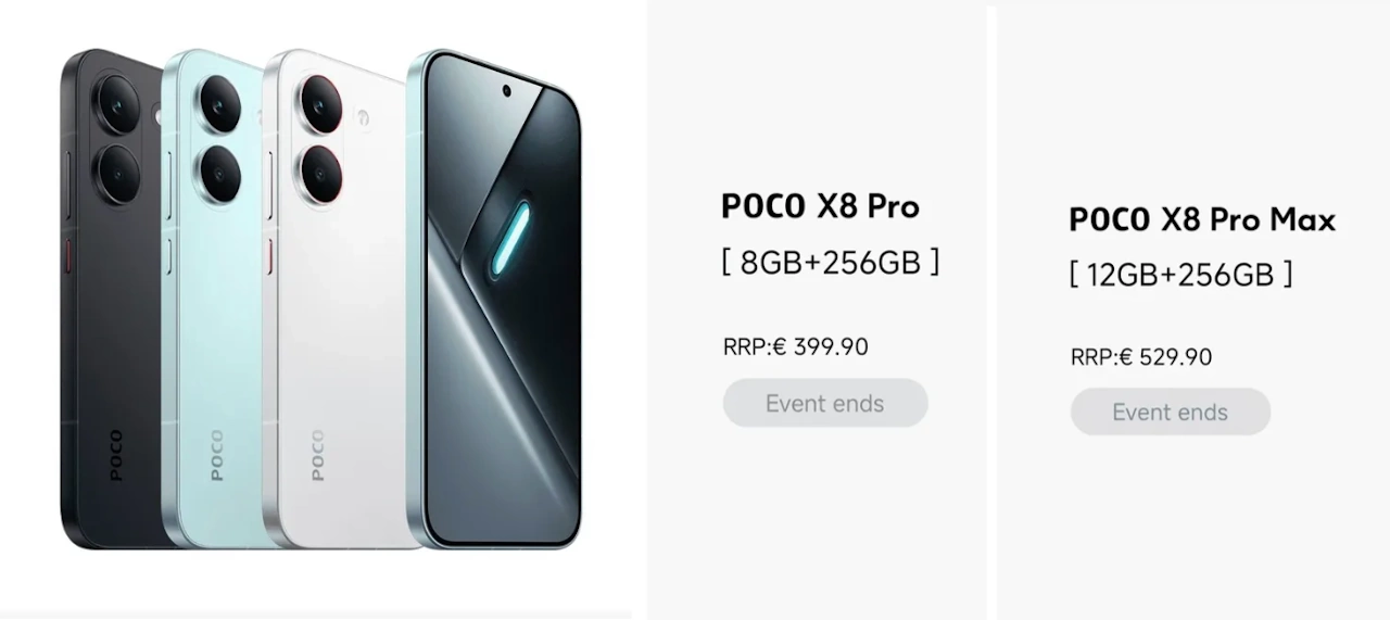 POCO X8 Pro leak
