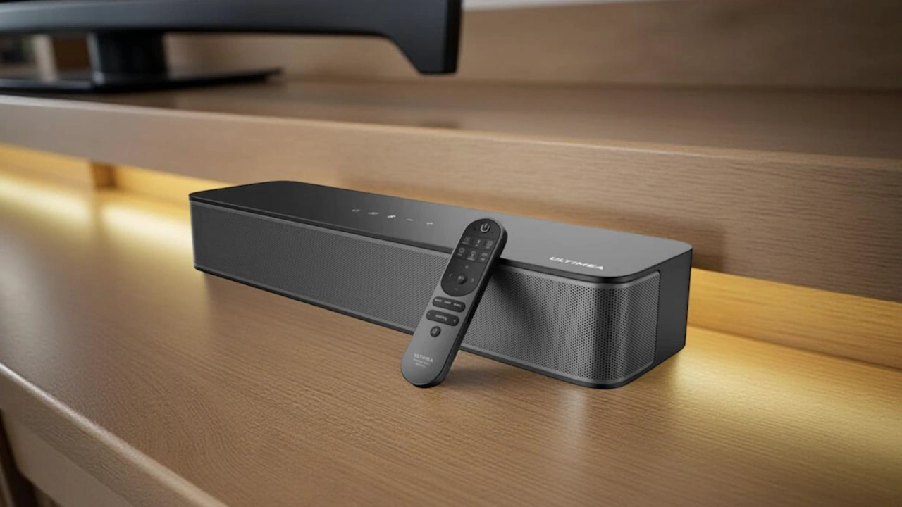 ULTIMEA Poseidon M20 Pro New 2 1 Soundbar With 132 W Of Power