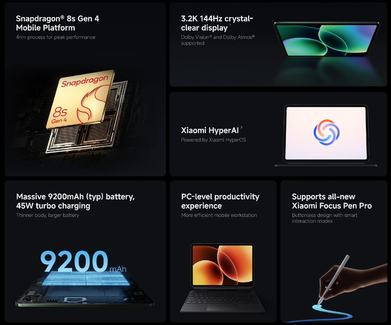 xiaomi pad 8 tablet