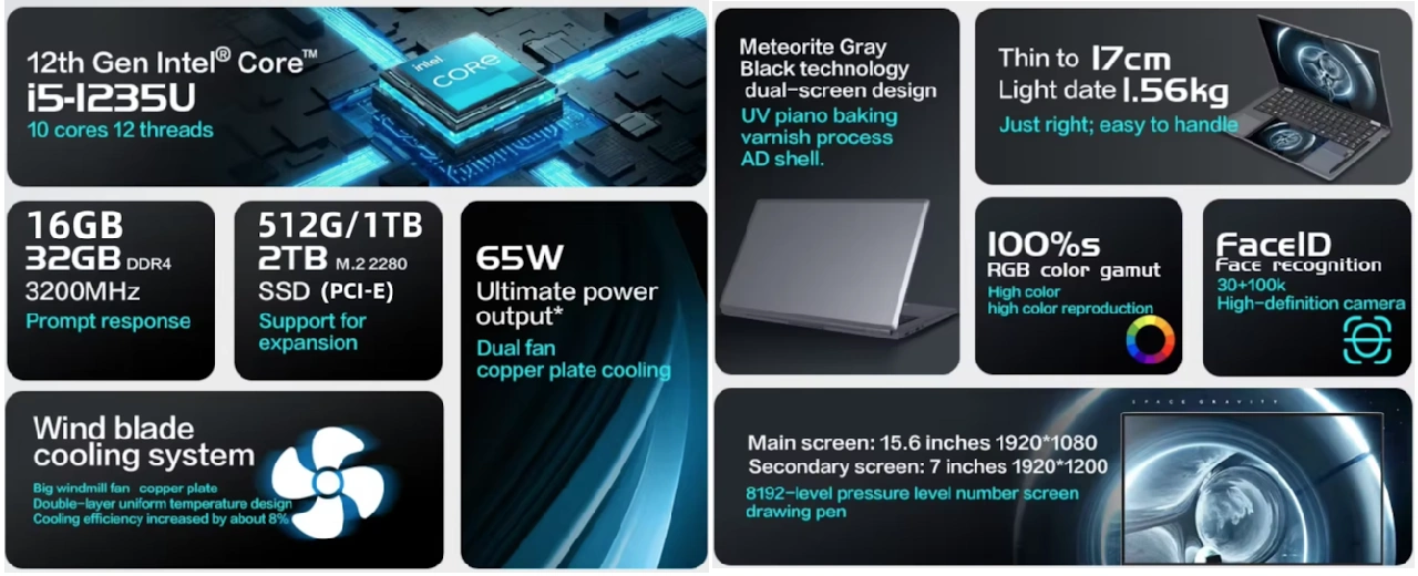 NWNLAP HL156GWI Specs