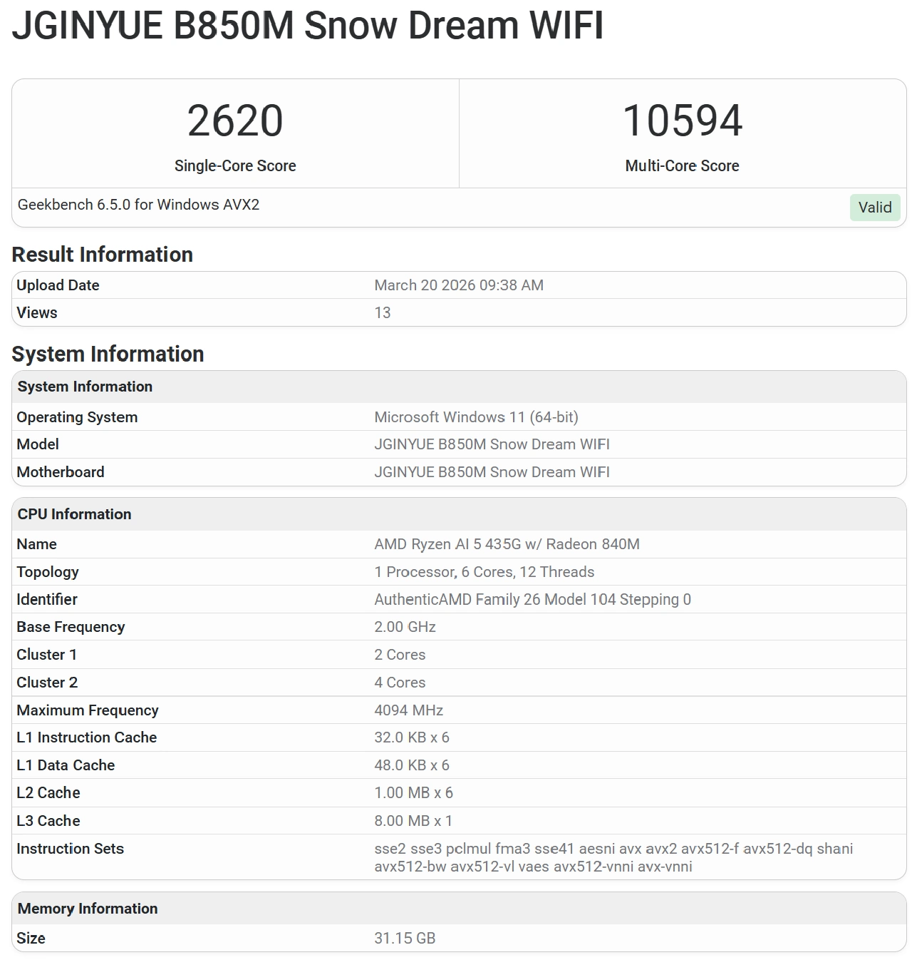 Amd Ryzen Ai 435g
