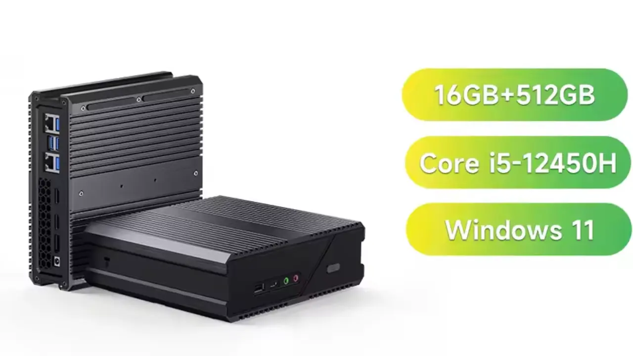 ETbox e10, an affordable mini PC with an Intel Core i5-12450H