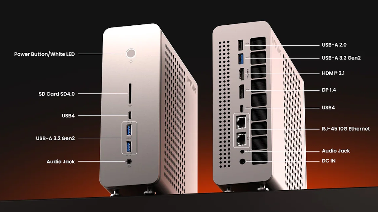 MINIX ER939 AI Pro Ports