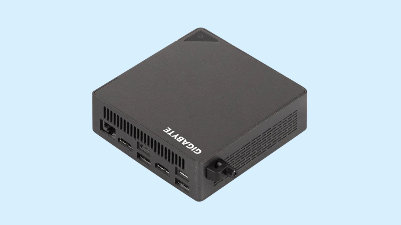 Gigabyte Brix GB BRU5 322 Mini Pc