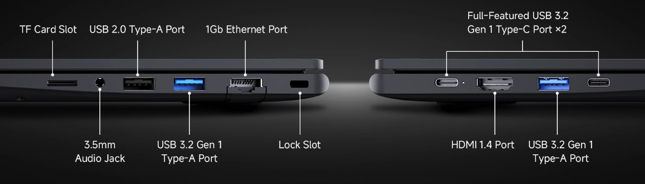 Chuwi NeoBook Ports
