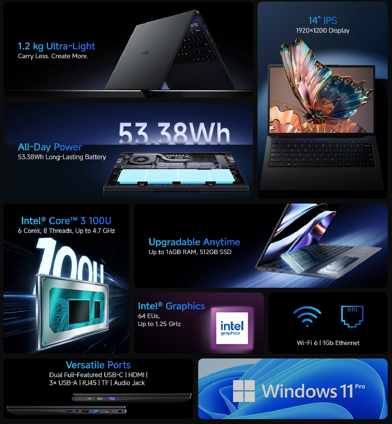 Chuwi NeoBook Specs