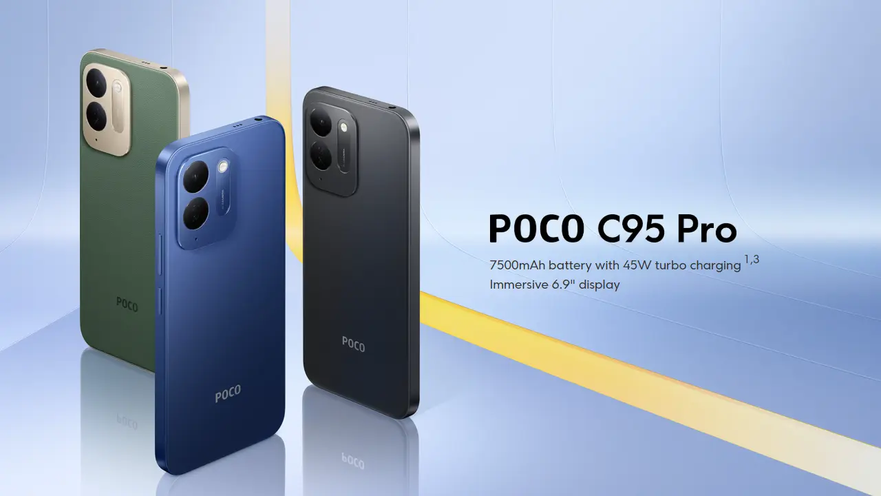 POCO C95 Pro, now on sale with a 6.9" display and a 7,500 mAh battery 2 POCO C95 Pro
