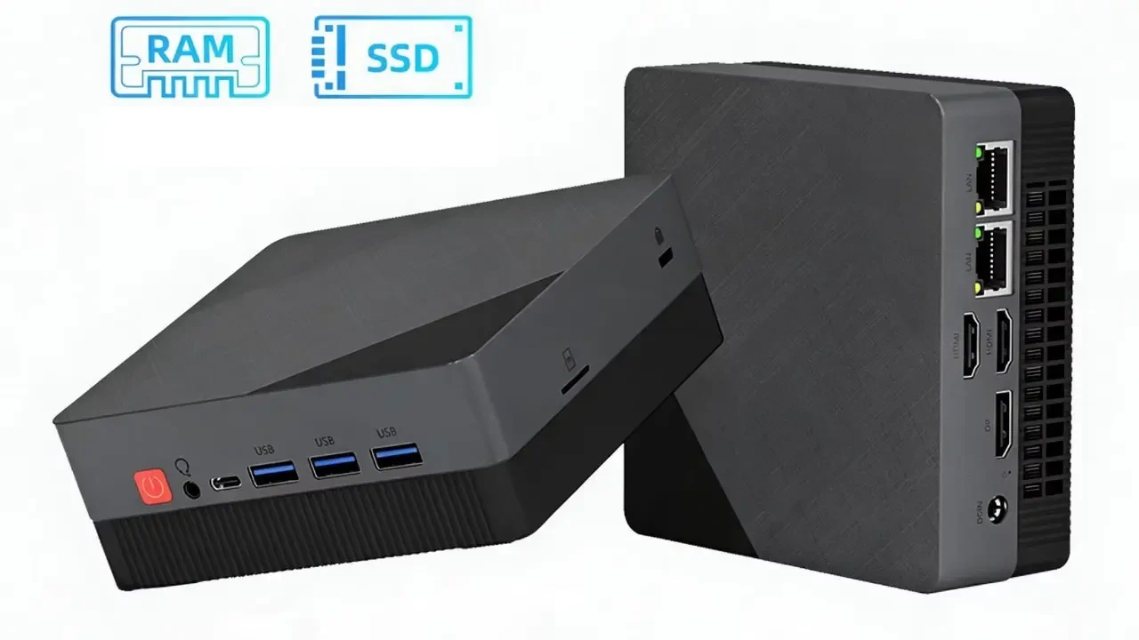 Texhoo Mini PC with AMD Ryzen 7 7730U and two 2.5G Ethernet ports 2 Texhoo 7730U Minipc