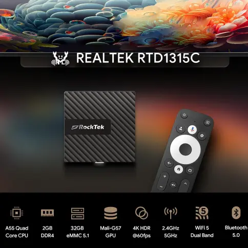 Realtek Rtd1315c RockTek GB1